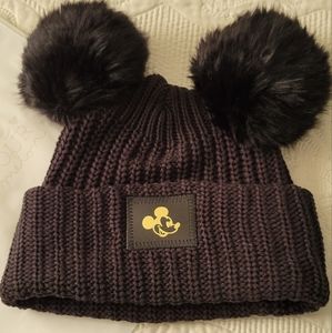 Christmas gift! Love your melon x Disney double pom beanie